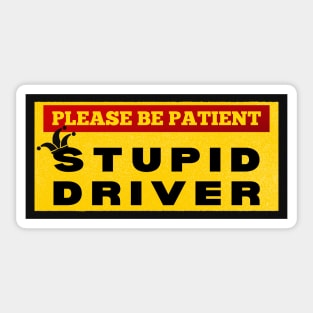 Stupid Driver Sticker